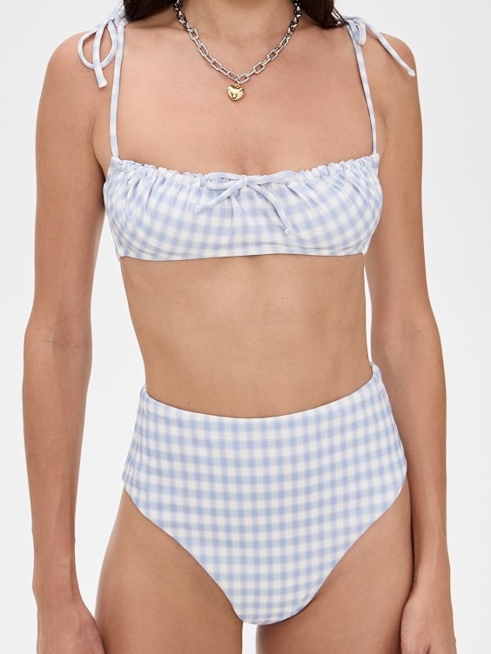 NWOT Reformation Gingham Bikini